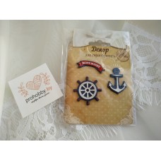 Набор декоративных элементов "Морской"