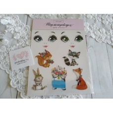 Термопереводки для кукол "Зверята"