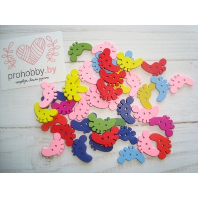 Пуговица "Пяточка"