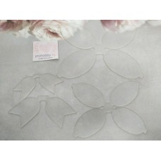 Набор пластиковых шаблонов "Американский бант - 2", 4 детали