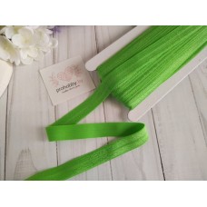 Тесьма эластичная, цвет светло-зеленый