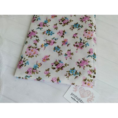 Ткань "Этюд в лиловых тонах", 50*50 см