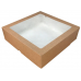Коробка ECO TABOX 1555 мл., 20*20*5,5 см, цвет крафт Коробка ECO TABOX 1555 мл., 20*20*5,5 см, цвет крафт