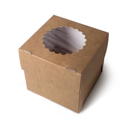 Коробка ECO MUF 1, 10*10*10, цвет крафт