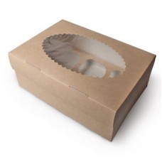 Коробка ECO MUF 6, 25*17*10 см, цвет крафт