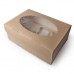Коробка ECO MUF 6, 25*17*10 см, цвет крафт Коробка ECO MUF 6, 25*17*10 см, цвет крафт