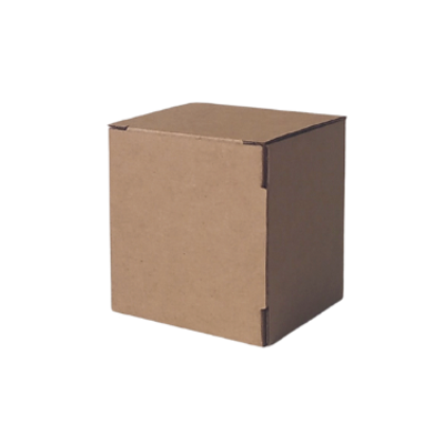 Коробка самосборная, 9*9*9 см, цвет крафт