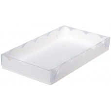 Коробка для печенья и пряников, 20*10*3 см, цвет белый