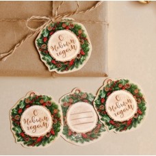 Открытка-шильдик "Лесная сказка", 6,5*7 см