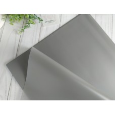Пленка для цветов матовая, 58*58 см, серый №09