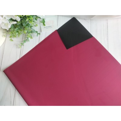 Пленка для цветов матовая, 58*58 см, черный/вишневый 03