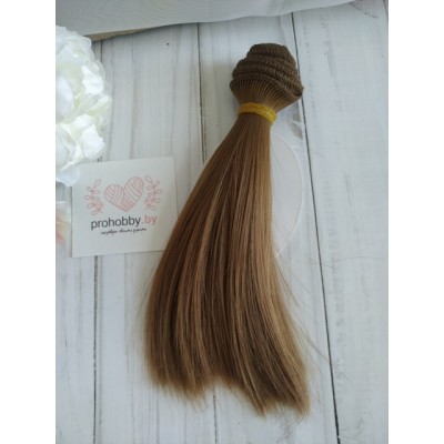 Трессы для кукол Premium "Прямые" 15 см №36