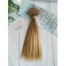 Волосы-тресс для кукол "Прямые" 15 см №26